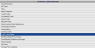 Optional Configuration section of the Property and System Configuration menu with Lost and Found Status option selected